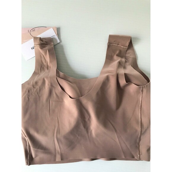 Calvin Klein Invisibles Bra Scoop Neck Lightly Lined Mocha XS - Picture 5 of 8
